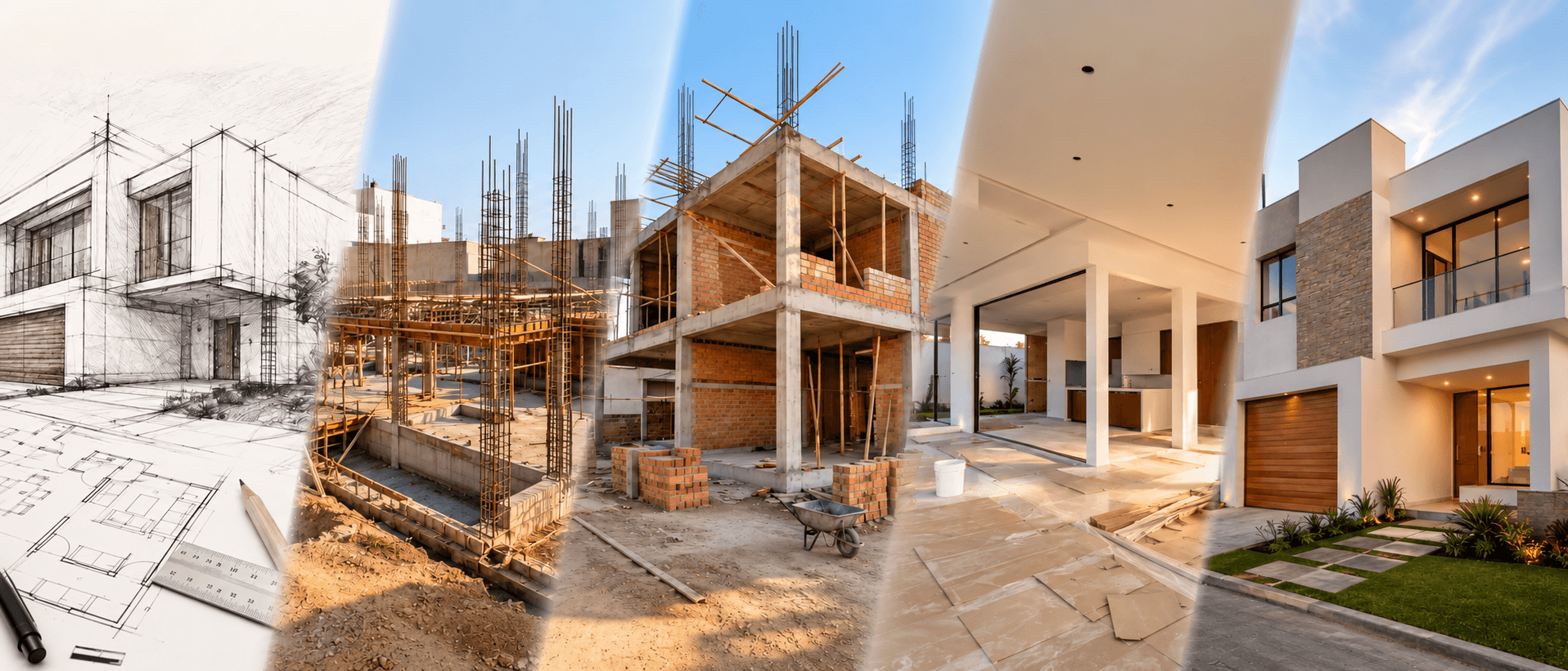 Evolución de un proyecto de Ingeniocasa: diseño, estructura, obra, acabados y resultado final